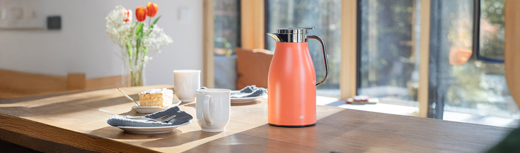 Thermoskannen für Kaffee und Tee