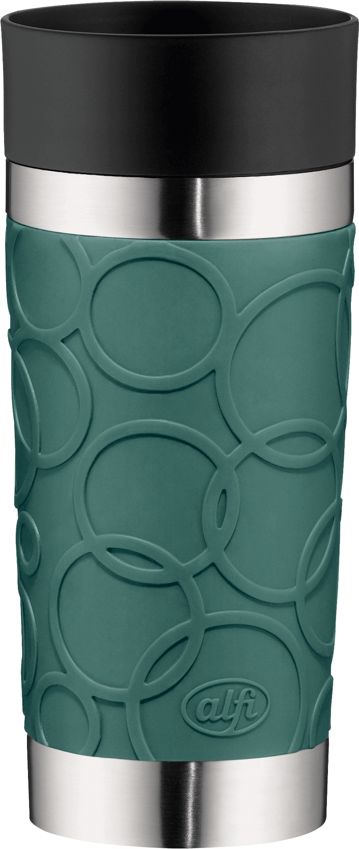 Alfi-Isomug-Plus-Soft-Trinkbecher-Edelstahl-Sea-Pine-350ml